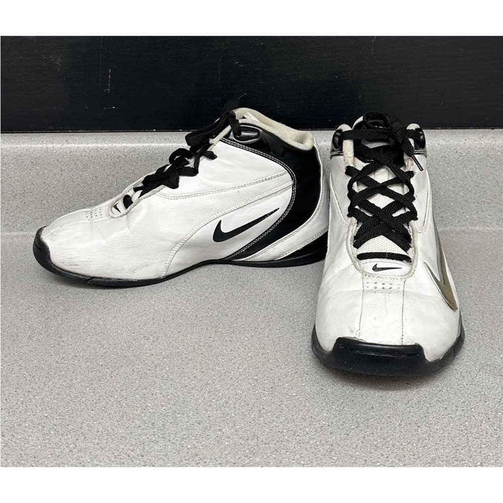Nike Black‎ and White High-Top Sneakers